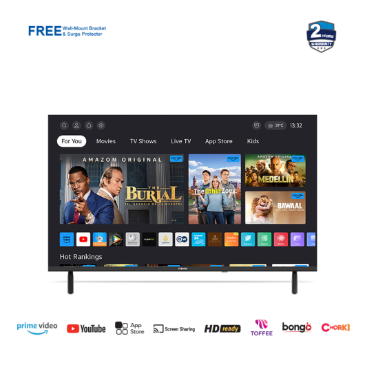 VISION 32” LED TV CS24 Smart Coolita
