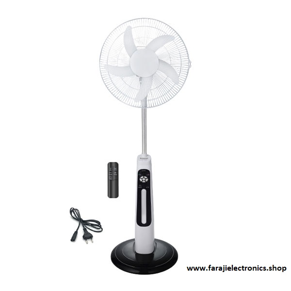 Defender 16” Rechargeable AC/DC Full Stand Fan With
