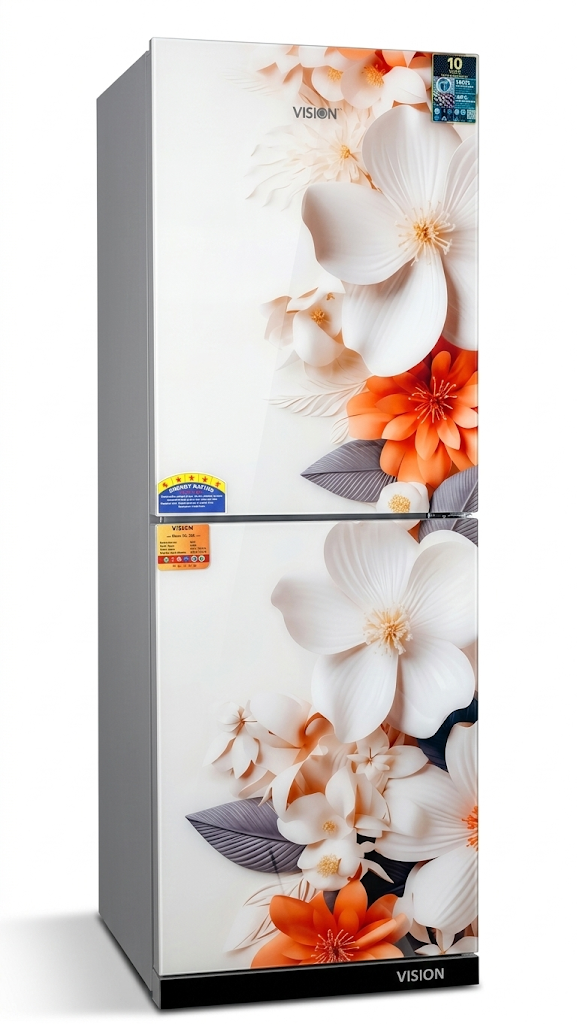 VISION Glass Door Refrigerator RE-242 Liter W Manaca FL TM