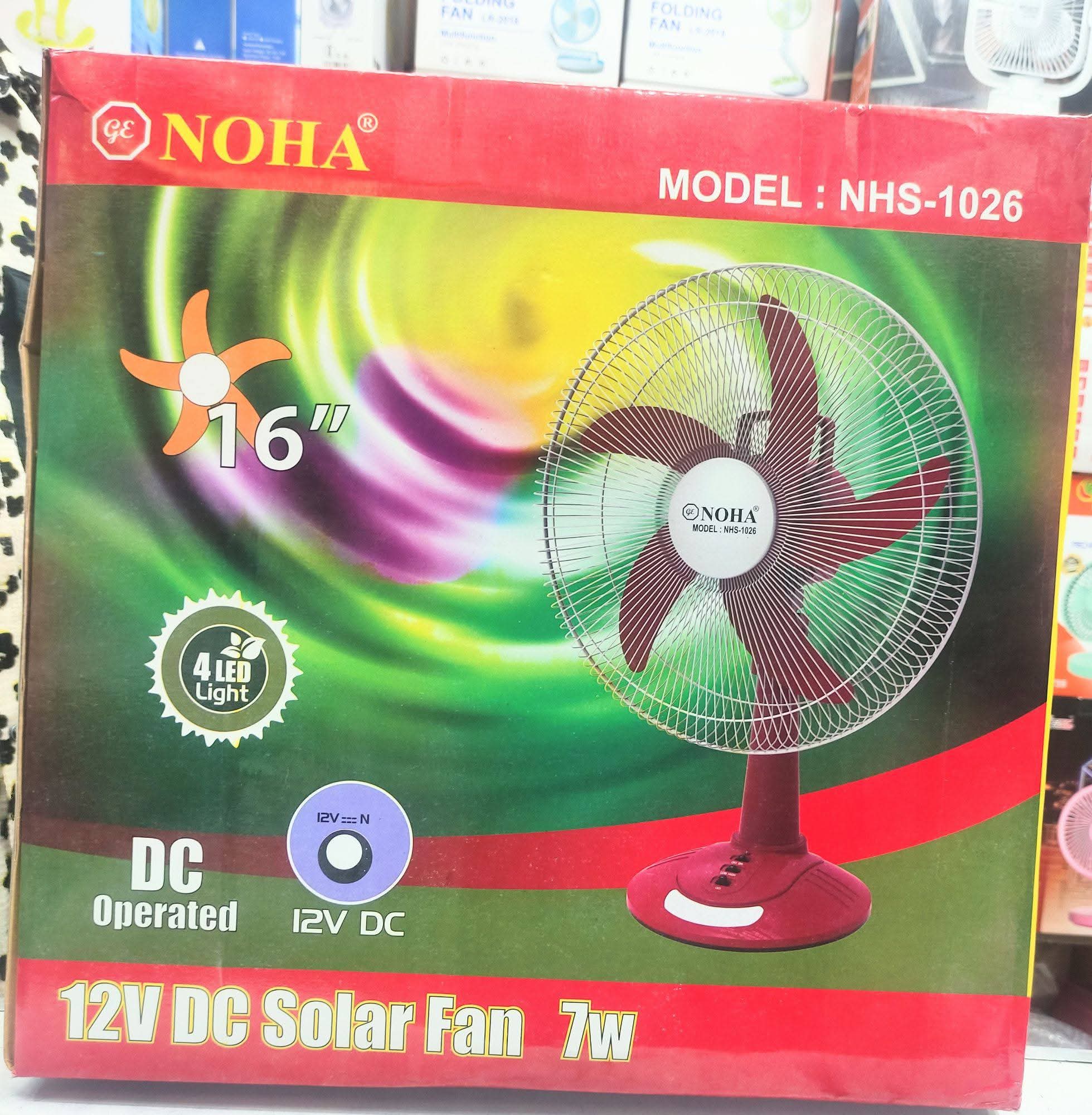 Noha Solar fan 16 inci